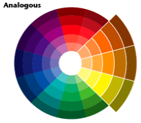Analogous colours